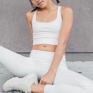 Girlfriend Collective Paloma Bra in Ivory